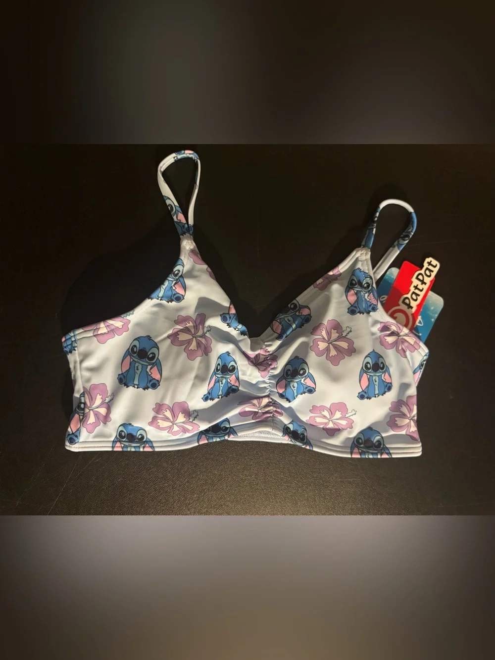 PatPat Disney Stitch Girl’s 10Y/11Y, two-piece bikini swimsuit. New with tags.